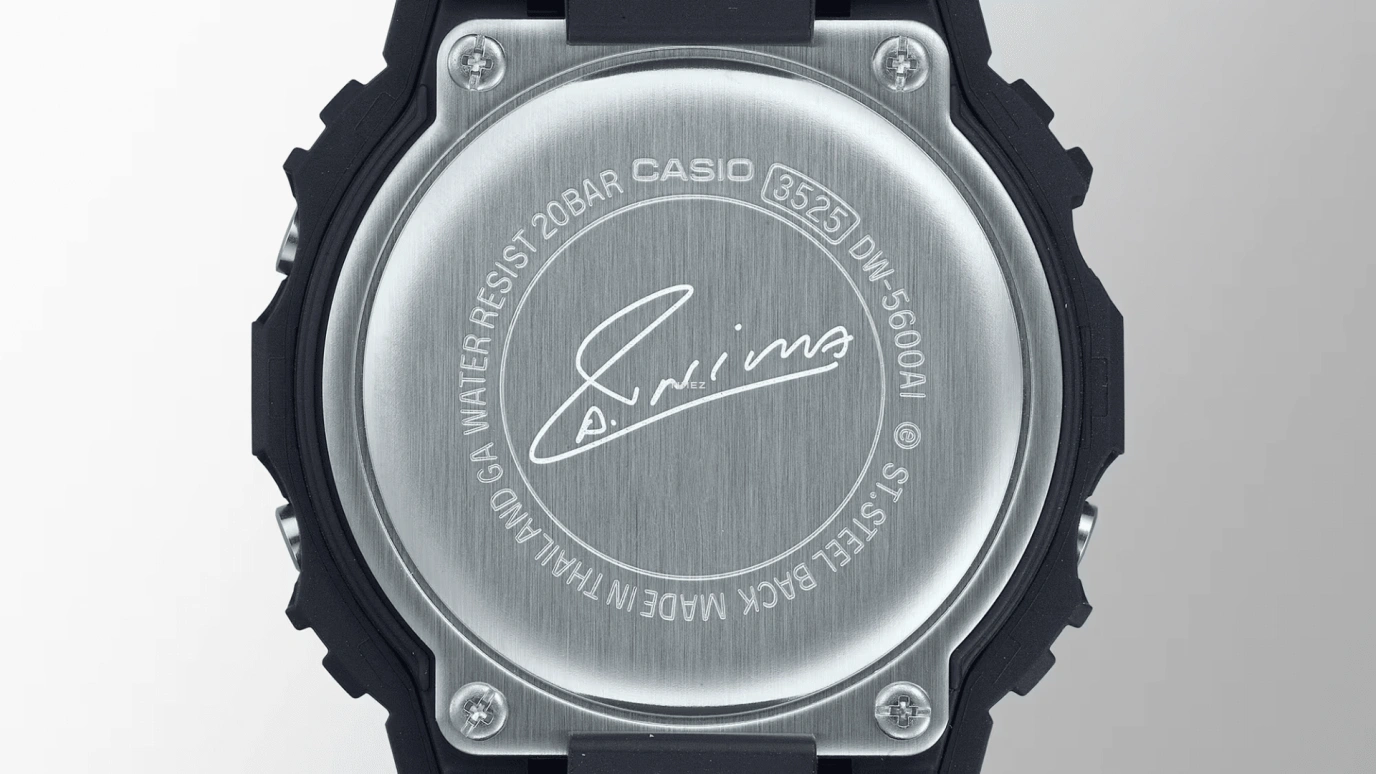 卡西欧,G-SHOCK 48.90x42.80毫米,48.90x42.80毫米,生物基,合成树脂,黑色,石英,倒计时,计时,月历,星期历,矿物水晶,方形,DW5600AI,DW5600AI-1