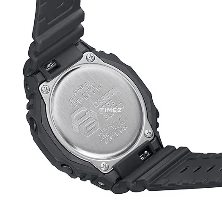 卡西欧,G-SHOCK 42.90毫米,42.90毫米,碳纤维,合成树脂,黑色,石英,倒计时,计时,月历,星期历,矿物水晶,八角形,GMAS2100,GMAS2100-1A