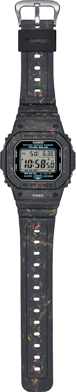 Casio,G-SHOCK 46.70x43.20mm,46.70x43.20mm,Resin,Black,Quartz,Countdown,Chronograph,Month,Date,Hardlex,Square,G5600BG,G5600BG-1