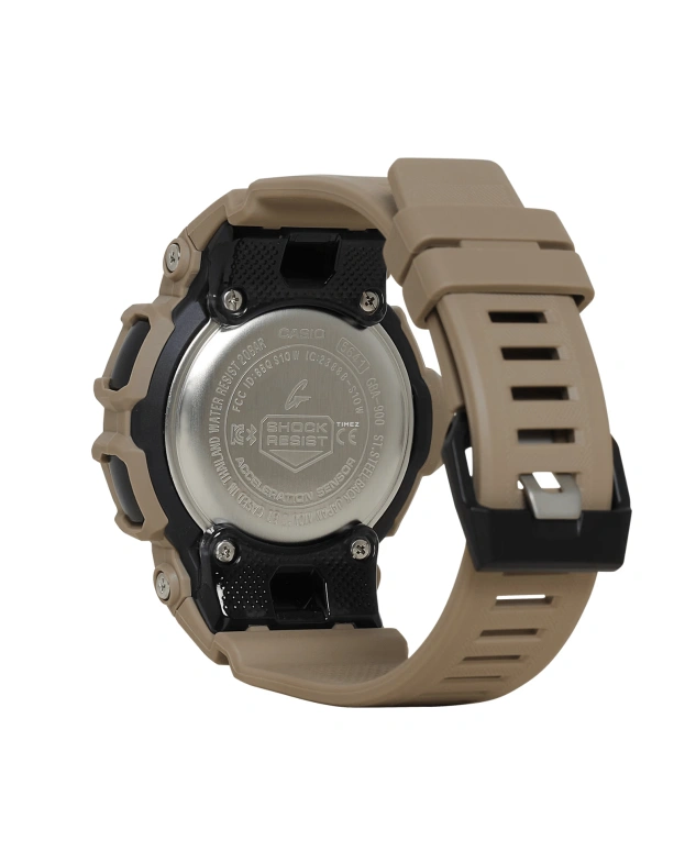 卡西欧,G-SHOCK 48.90毫米,48.90毫米,合成树脂,黑色,石英,倒计时,计时,月历,星期历,矿物水晶,圆形,GBA900UU,GBA900UU-5A