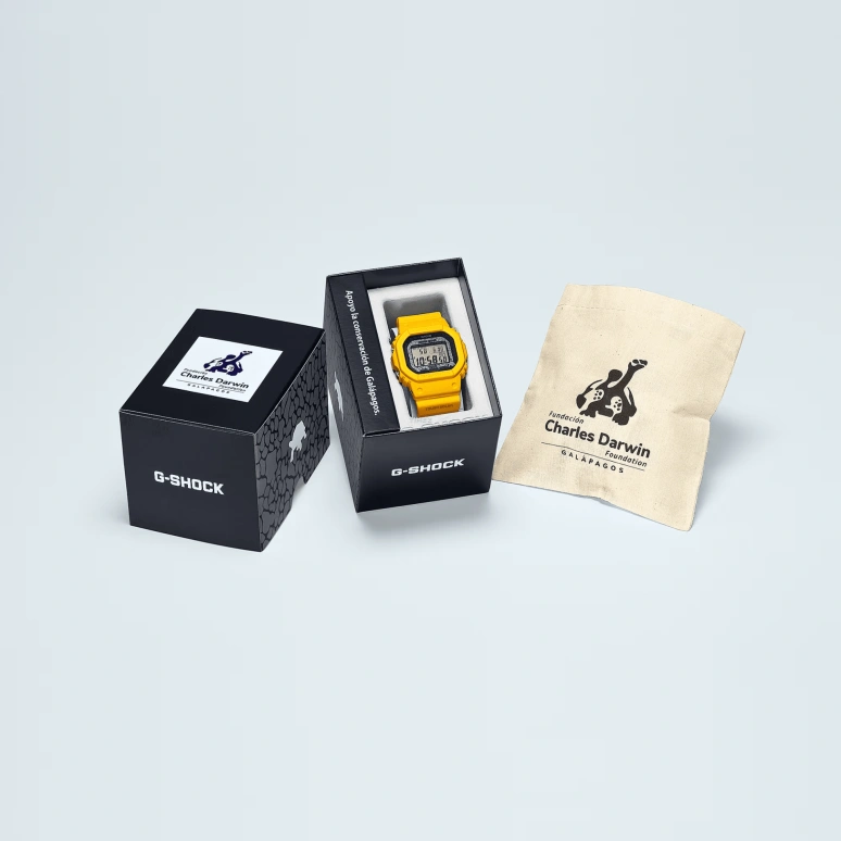 卡西欧,G-SHOCK 48.90x42.80毫米,48.90x42.80毫米,生物基,合成树脂,灰色,石英,倒计时,计时,月历,星期历,矿物水晶,方形,GWB5600CD,GWB5600CD-9