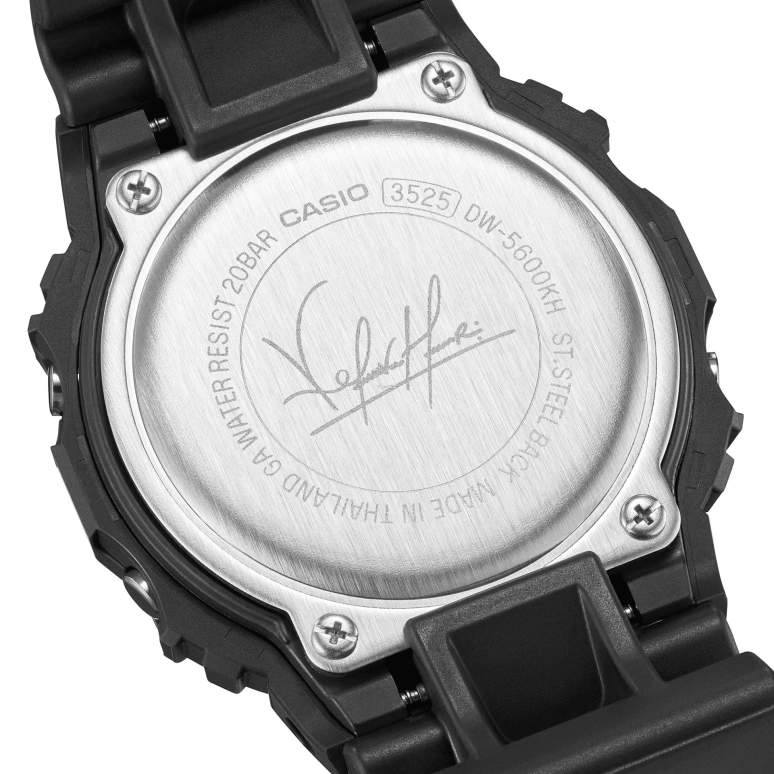 卡西欧,G-SHOCK 48.90x42.80毫米,48.90x42.80毫米,合成树脂,黑色,黄色,红色,石英,倒计时,计时,月历,星期历,矿物水晶,方形,DW5600KH,DW5600KH-1