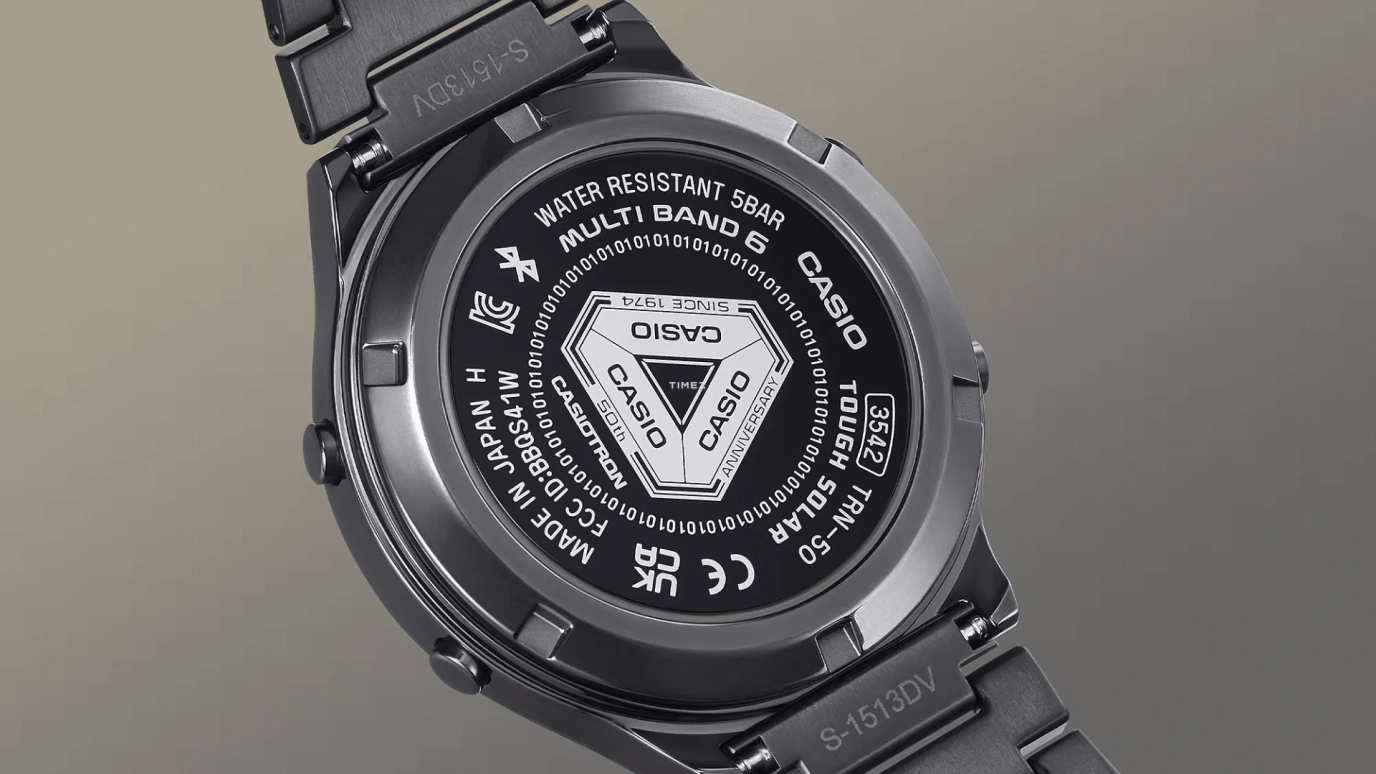 卡西欧,CASIOTRON 42.70x39.10毫米,42.70x39.10毫米,不锈钢,黑色,石英,倒计时,计时,月历,星期历,矿物水晶,圆形,TRN50ZE,TRN50ZE-1A