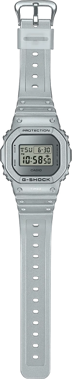 卡西欧,G-SHOCK 48.90x42.80毫米,48.90x42.80毫米,合成树脂,灰色,石英,倒计时,计时,月历,星期历,矿物水晶,方形,DW5600FF,DW5600FF-8