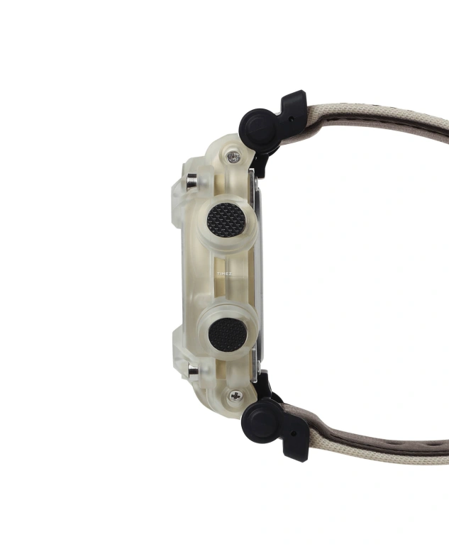 卡西欧,G-SHOCK 49.50毫米,49.50毫米,合成树脂,黑色,石英,倒计时,计时,月历,星期历,矿物水晶,圆形,GA900TS,GA900TS-4A