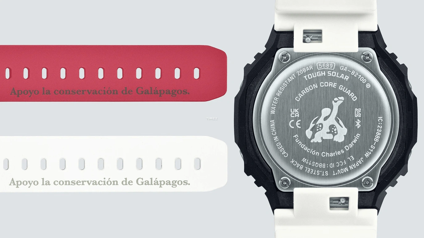 卡西欧,G-SHOCK 45.40毫米,45.40毫米,碳纤维,生物基,合成树脂,黑色,石英,倒计时,计时,月历,星期历,矿物水晶,八角形,GAB2100CD1A4