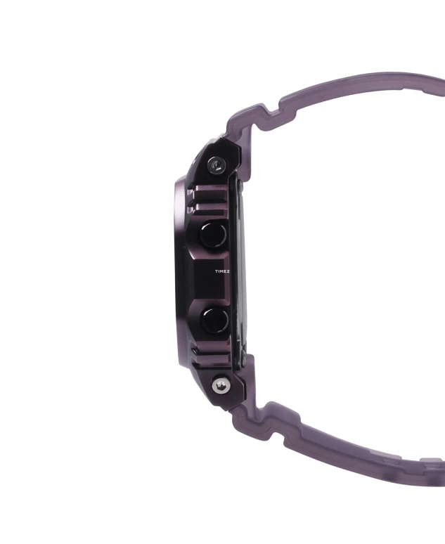 卡西欧,G-SHOCK 43.80x38.40毫米,43.80x38.40毫米,合成树脂,灰色,紫色,石英,倒计时,计时,月历,星期历,矿物水晶,方形,GMS5600MF,GMS5600MF-6