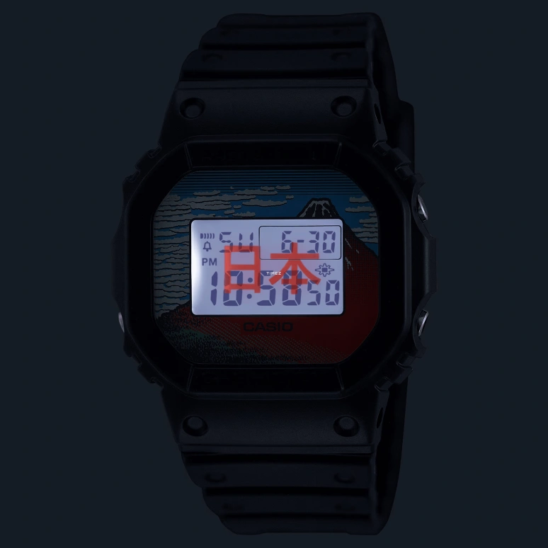 卡西欧,5600 48.90x42.80毫米,48.90x42.80毫米,合成树脂,多色,石英,倒计时,计时,月历,星期历,矿物水晶,方形,DW5600KHG25,DW5600KHG25-1