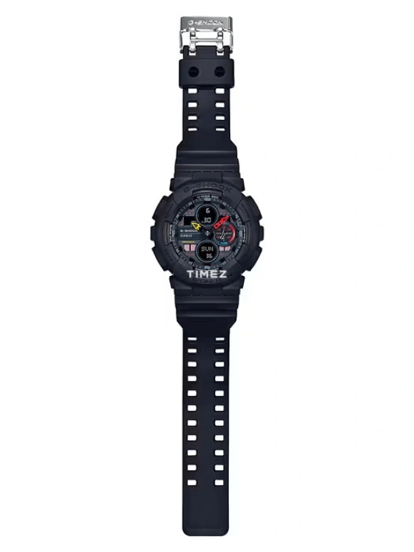 卡西欧,G-SHOCK 51.20毫米,51.20毫米,合成树脂,黑色,石英,倒计时,计时,月历,星期历,矿物水晶,圆形,GA140BMC,GA140BMC-1A