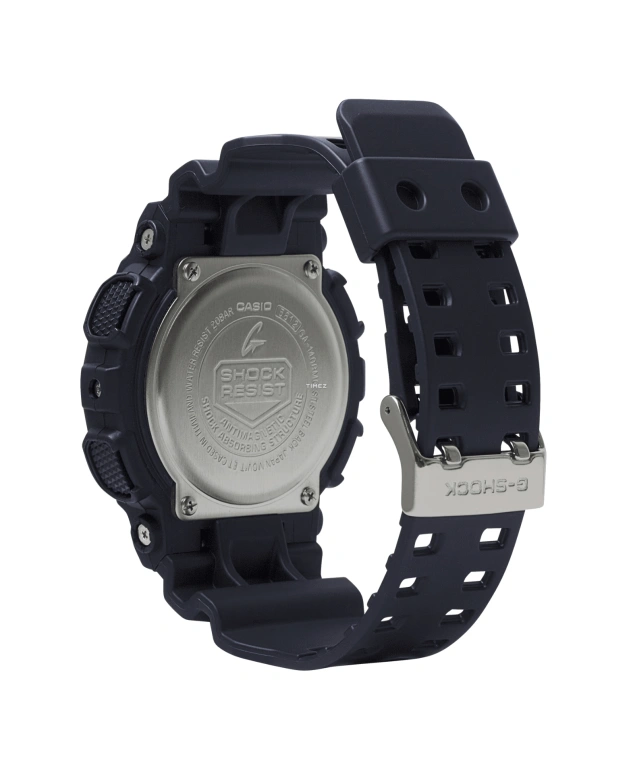 卡西欧,G-SHOCK 51.20毫米,51.20毫米,合成树脂,黑色,石英,倒计时,计时,月历,星期历,矿物水晶,圆形,GA140BMC,GA140BMC-1A
