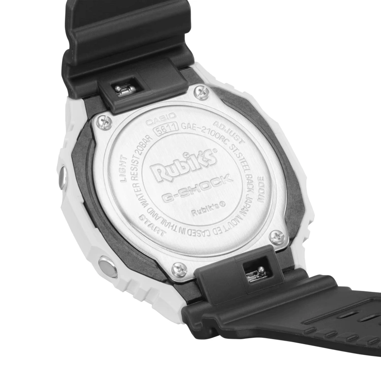 卡西欧,G-SHOCK 48.50x45.40毫米,48.50x45.40毫米,碳纤维,合成树脂,多色,石英,倒计时,计时,月历,星期历,矿物水晶,八角形,GAE2100RC,GAE2100RC-1A