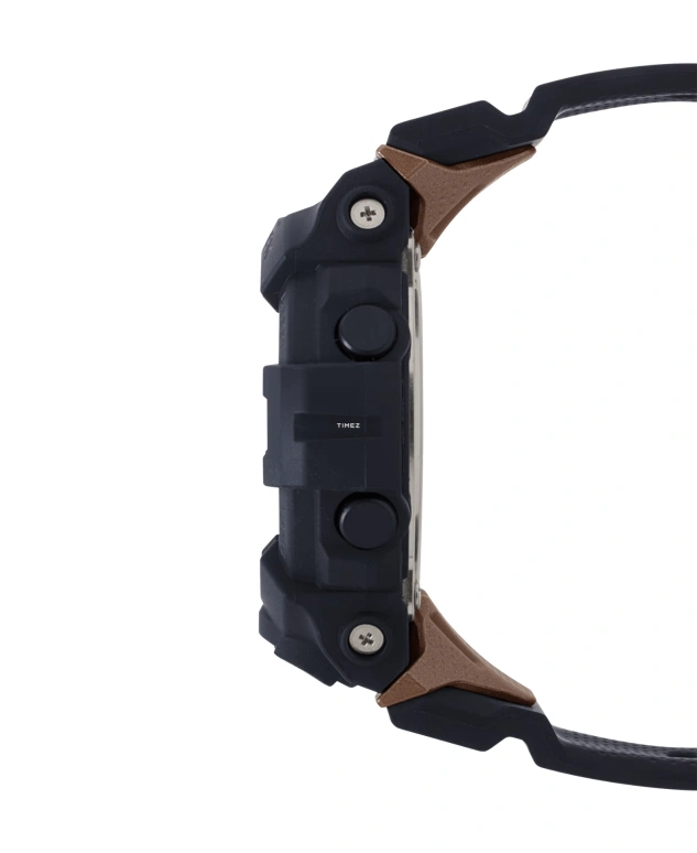 卡西欧,G-SHOCK 50.70x45.20毫米,50.70x45.20毫米,合成树脂,黑色,石英,倒计时,计时,月历,星期历,矿物水晶,圆形,GMAB800,GMAB800-1A