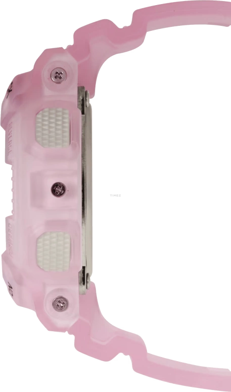 卡西欧,G-SHOCK 49x45.90毫米,49x45.90毫米,合成树脂,粉色,石英,倒计时,计时,月历,星期历,矿物水晶,圆形,GMAS140NP,GMAS140NP-4A