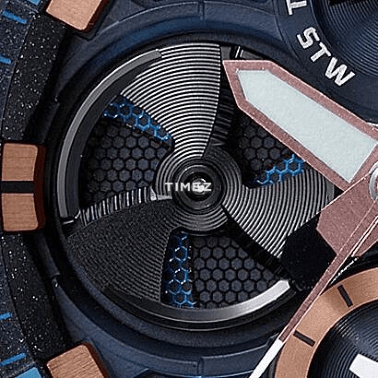 卡西欧,G-STEEL 53.80毫米,53.80毫米,合成树脂,黑色,石英,倒计时,计时,日历,两地时,矿物水晶,圆形,GSTB100G,GSTB100G-2A