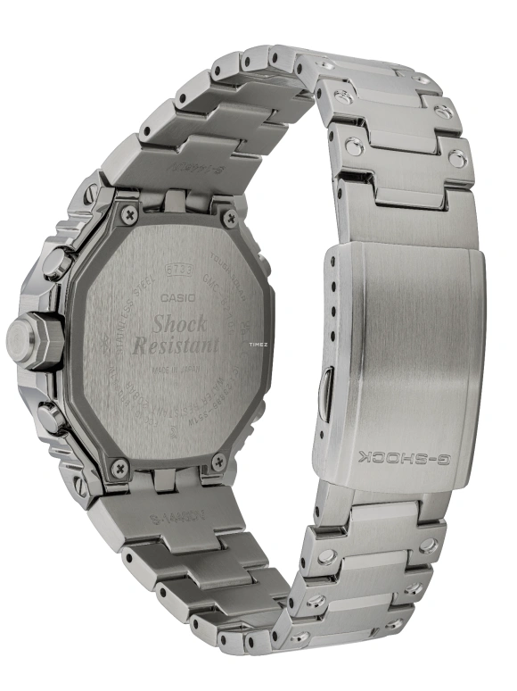 卡西欧,G-SHOCK 51.30x46.30毫米,51.30x46.30毫米,不锈钢,蓝色,石英,倒计时,计时,星期历,日历,矿物水晶,八角形,GMCB2100AD2A