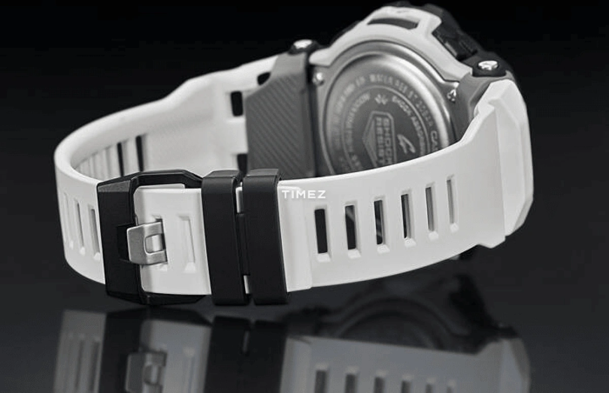 卡西欧,G-SHOCK 58.20x49.30毫米,58.20x49.30毫米,合成树脂,铝合金,黑色,石英,倒计时,计时,月历,星期历,矿物水晶,圆形,GBD100,GBD100-1A7