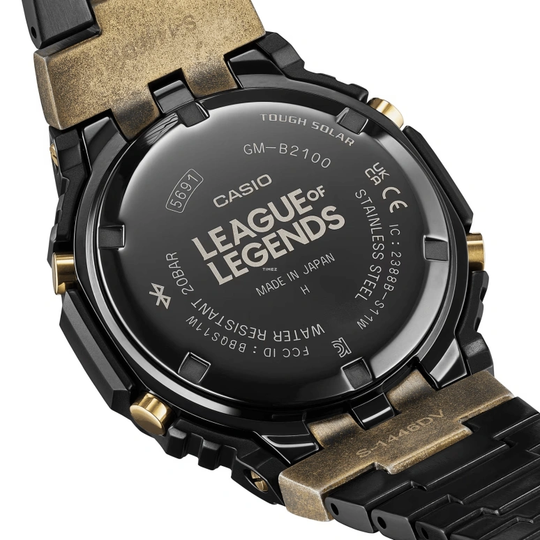 卡西欧,G-SHOCK 49.80x44.40毫米,49.80x44.40毫米,不锈钢,黑色,石英,倒计时,计时,月历,星期历,矿物水晶,八角形,GMB2100LL,GMB2100LL-1A