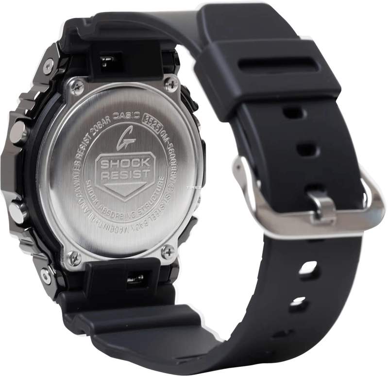 卡西欧,G-SHOCK 49.60x43.20毫米,49.60x43.20毫米,合成树脂,多色,石英,倒计时,计时,月历,星期历,矿物水晶,方形,GM5600BRW,GM5600BRW-1