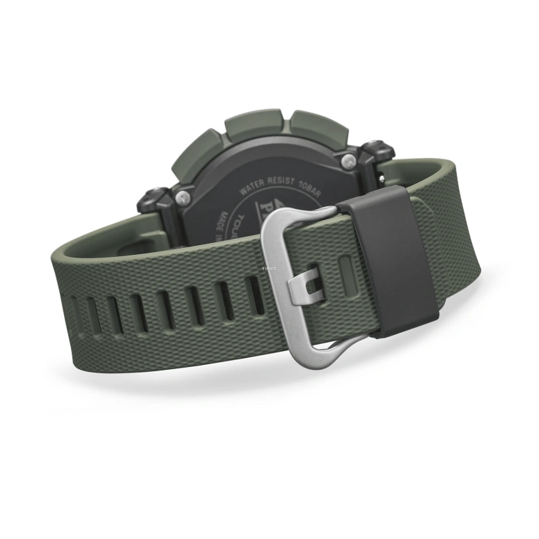 Casio,PROTREK 54.70x51.70mm,54.70x51.70mm,Bio-sourced,Grey,Quartz,Countdown,Chronograph,Month,Date,Hardlex,Glass,Round,PRG340,PRG340-3