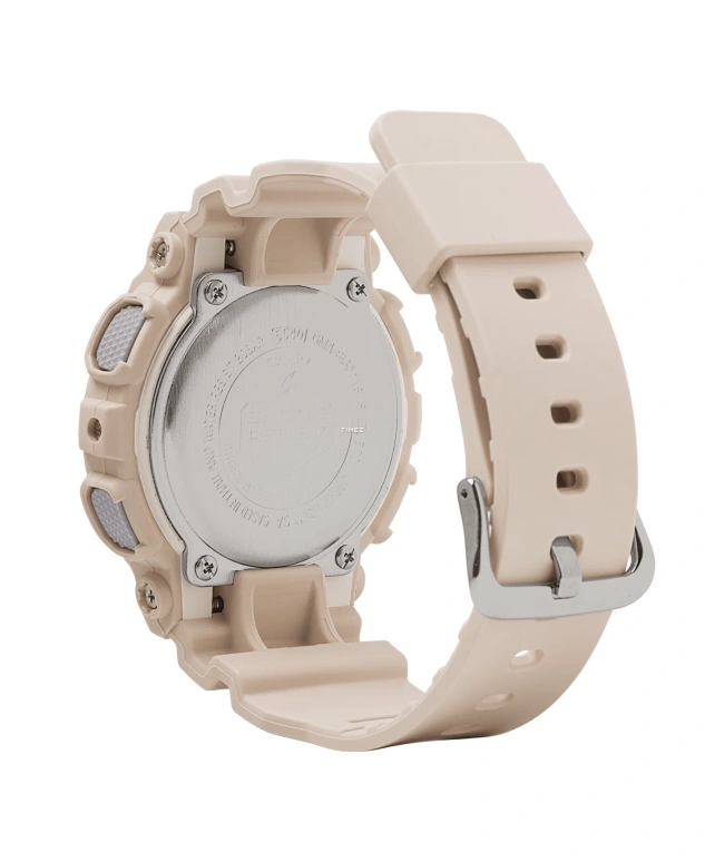 卡西欧,G-SHOCK 45.90毫米,45.90毫米,合成树脂,粉色,石英,倒计时,计时,月历,星期历,矿物水晶,圆形,GMAS130PA,GMAS130PA-4A