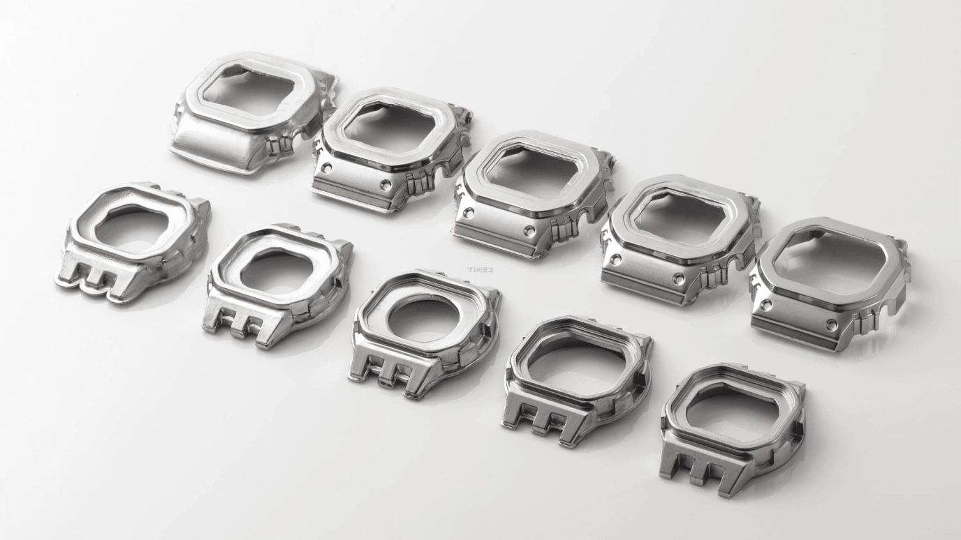 卡西欧,G-SHOCK 49.30x43.20毫米,49.30x43.20毫米,不锈钢,灰色,石英,倒计时,计时,月历,星期历,玻璃,方形,GMW,GMW-B5000D-2