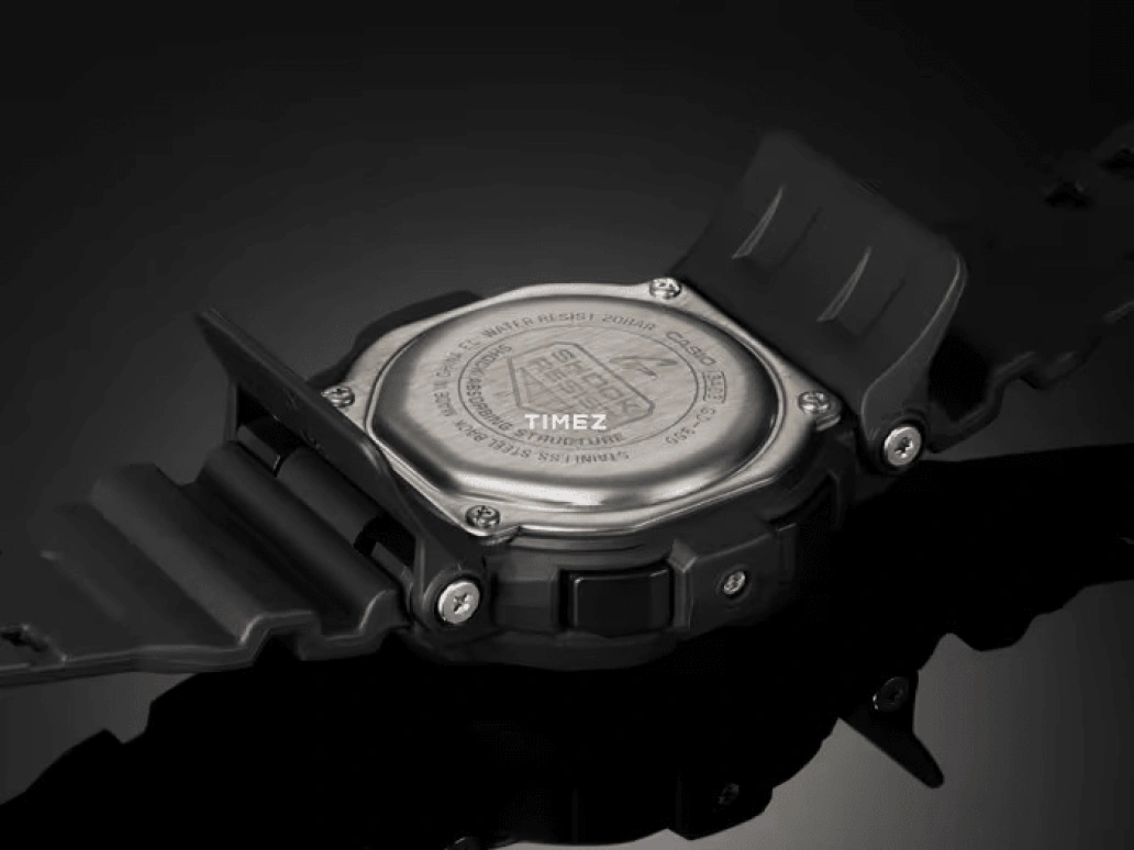 卡西欧,G-SHOCK 50.80毫米,50.80毫米,合成树脂,灰色,石英,倒计时,计时,月历,星期历,矿物水晶,圆形,GD350,GD350-1B