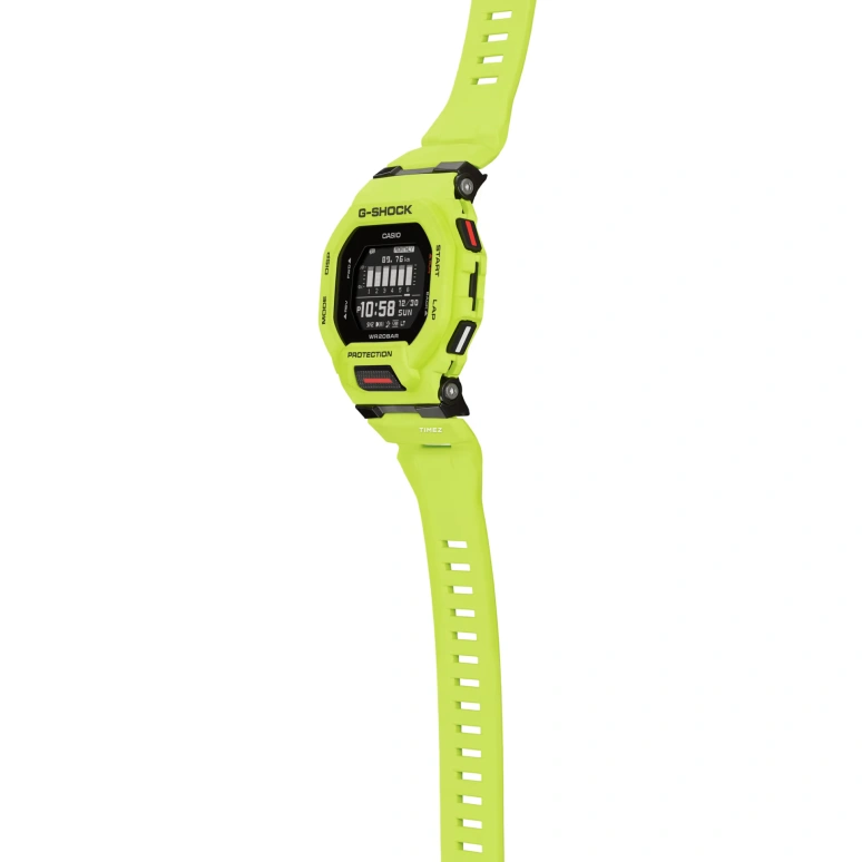 卡西欧,G-SHOCK 48.40x45.90毫米,48.40x45.90毫米,合成树脂,黑色,石英,倒计时,计时,月历,星期历,矿物水晶,方形,GBD200,GBD200-9