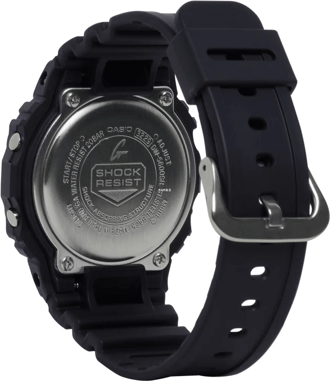 卡西欧,G-SHOCK 48.90x42.80毫米,48.90x42.80毫米,合成树脂,渐变色,虹色,石英,倒计时,计时,月历,星期历,矿物水晶,方形,DW5600SR,DW5600SR-1