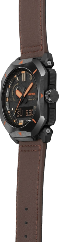 卡西欧,PROTREK 49.60x44.80毫米,49.60x44.80毫米,合成树脂,黑色,石英,倒计时,计时,月历,星期历,矿物水晶,方形,PRW6900YL,PRW6900YL-5