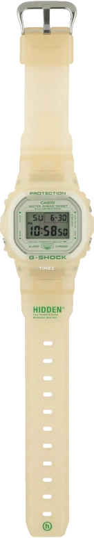 卡西欧,G-SHOCK 48.90x43.80毫米,48.90x43.80毫米,合成树脂,米色,灰色,石英,倒计时,计时,月历,星期历,矿物水晶,方形,DW5600HDN22,DW5600HDN22-7