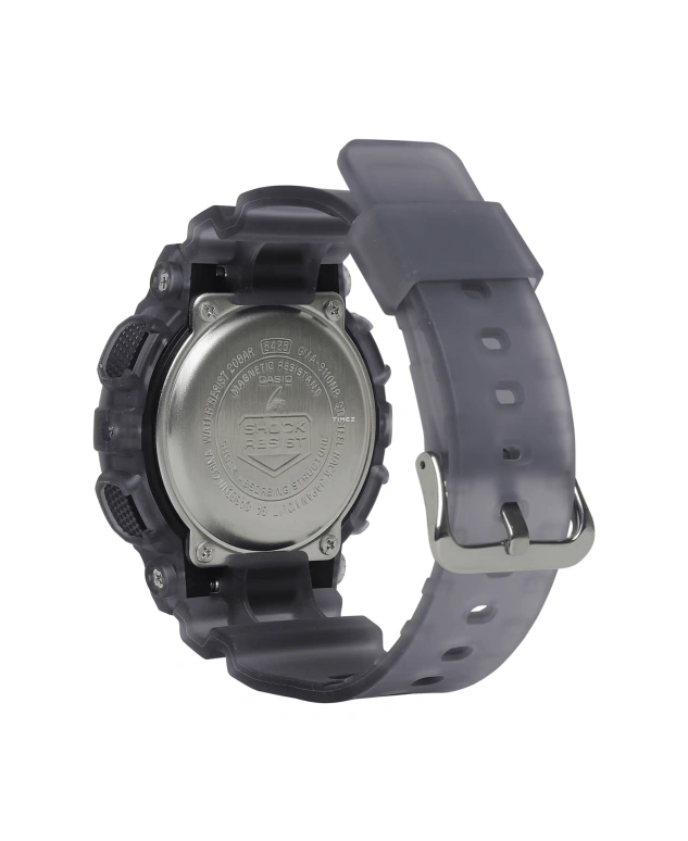 卡西欧,G-SHOCK 45.90毫米,45.90毫米,合成树脂,粉红色,石英,倒计时,计时,月历,星期历,矿物水晶,圆形,GMAS110NP,GMAS110NP-8A