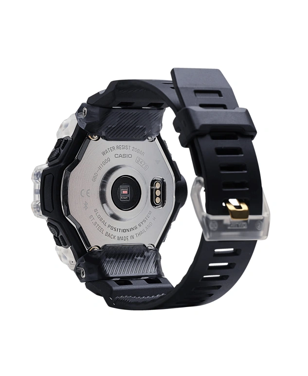 卡西欧,G-SHOCK 54.60x55毫米,54.60x55毫米,合成树脂,精钢,棕色,石英,倒计时,计时,月历,星期历,矿物水晶,圆形,GBDH1000,GBDH1000-1A9