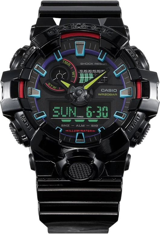 卡西欧 G-SHOCK GA700RGB-1A