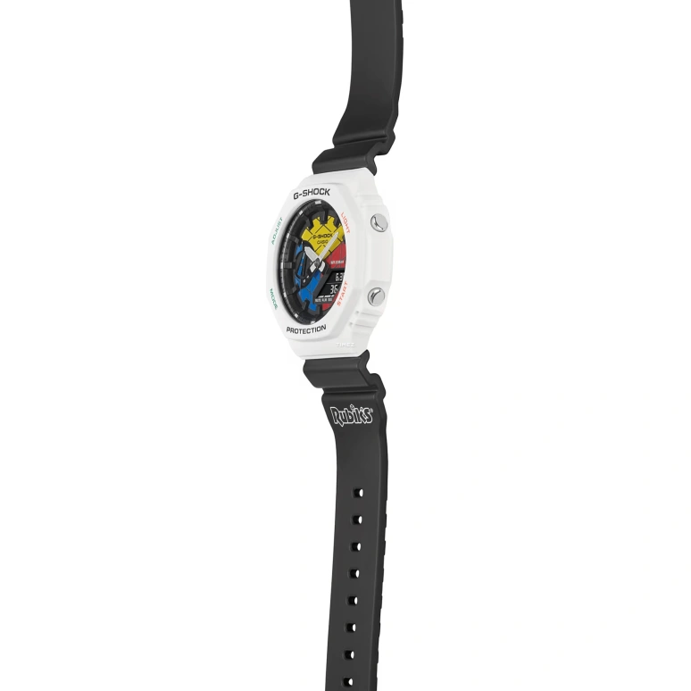 卡西欧,G-SHOCK 48.50x45.40毫米,48.50x45.40毫米,碳纤维,合成树脂,多色,石英,倒计时,计时,月历,星期历,矿物水晶,八角形,GAE2100RC,GAE2100RC-1A