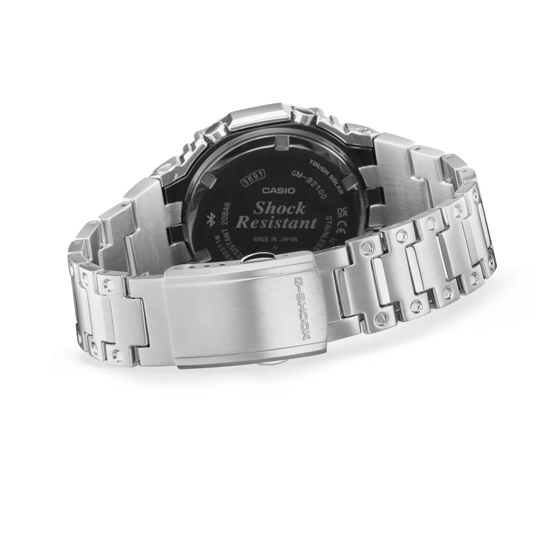 卡西欧,G-SHOCK 49.80x44.40毫米,49.80x44.40毫米,不锈钢,黑色,石英,倒计时,计时,月历,星期历,矿物水晶,八角形,GMB2100PC,GMB2100PC-1A