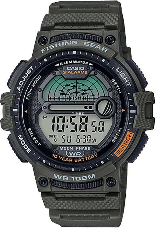 卡西欧 Fishing Gear WS1200H-3AV