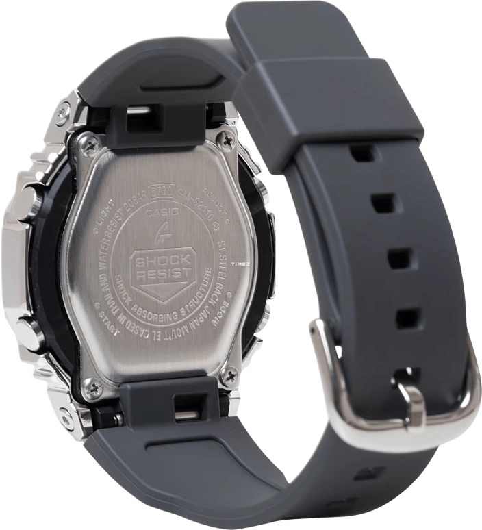 卡西欧,G-SHOCK 45.90x40.50毫米,45.90x40.50毫米,合成树脂,蓝色,石英,倒计时,计时,月历,星期历,矿物水晶,八角形,GMS2110,GMS2110-2A