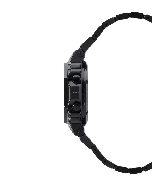 卡西欧,G-SHOCK 49.30x43.20毫米,49.30x43.20毫米,不锈钢,黑色,石英,倒计时,计时,月历,星期历,矿物水晶,方形,GMWB5000CS,GMWB5000CS-1