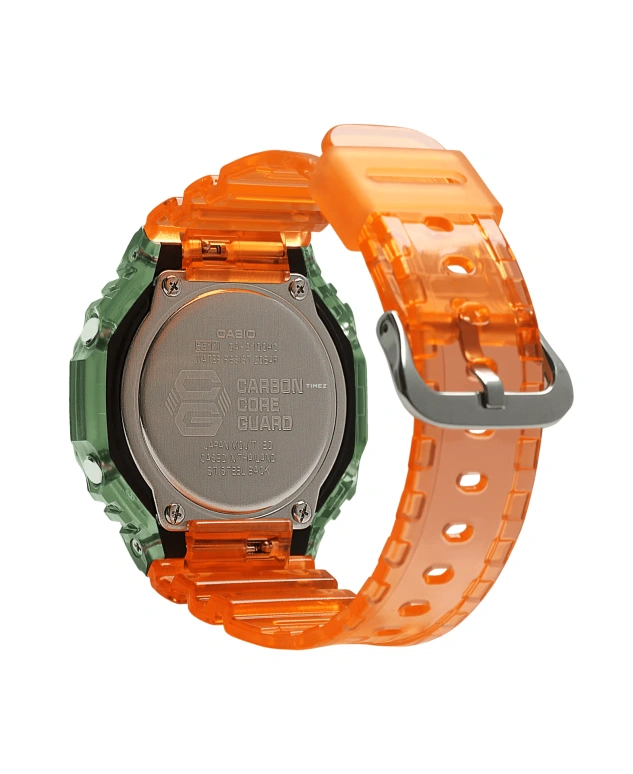 卡西欧,G-SHOCK 48.50x45.40毫米,48.50x45.40毫米,碳纤维,合成树脂,橄榄绿色,石英,倒计时,计时,月历,星期历,矿物水晶,八角形,GA2100HC,GA2100HC-4A