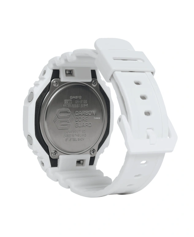 Casio,G-SHOCK 45.40mm,45.40mm,Carbon,Resin,Black,Quartz,Countdown,Chronograph,Month,Date,Hardlex,Octagon,GA2100,GA2100-7A