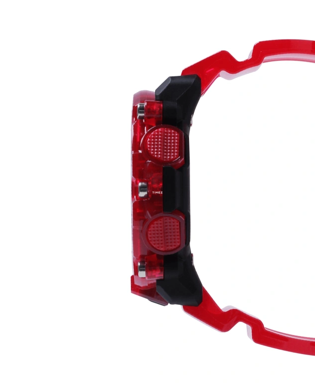 卡西欧,G-SHOCK 50.80x47.10毫米,50.80x47.10毫米,合成树脂,黑色,石英,倒计时,计时,月历,星期历,矿物水晶,圆形,GA2200SKL,GA2200SKL-4A