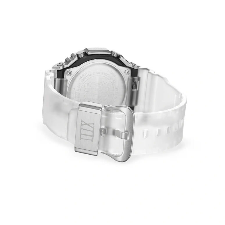Casio,G-SHOCK 49.30x44.40mm,49.30x44.40mm,Resin,Stainless Steel,Black,Quartz,Foudroyante,Countdown,Month,Date,Hardlex,Glass,Octagon,GM2100TTTR,GM2100TTTR-8A