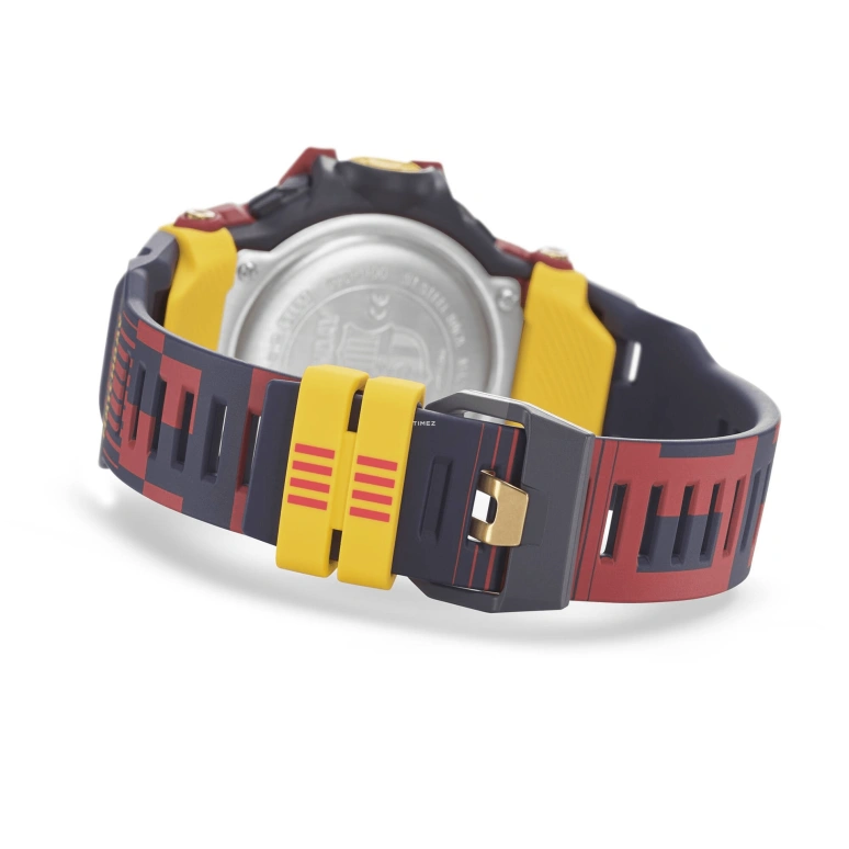 卡西欧,G-SHOCK 49.30毫米,49.30毫米,合成树脂,蓝色,石英,倒计时,计时,月历,星期历,矿物水晶,圆形,GBD100BAR,GBD100BAR-4