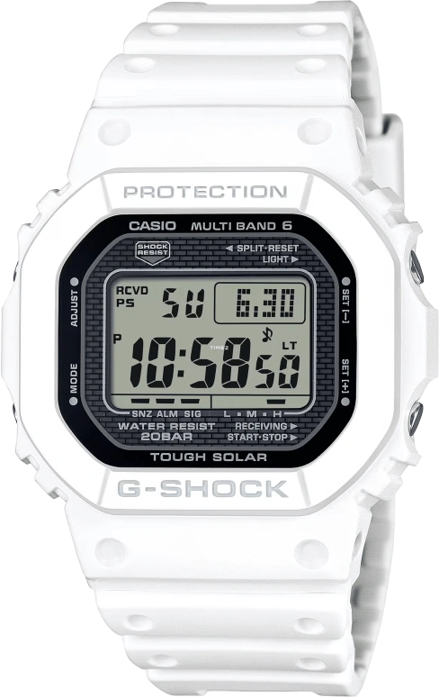 卡西欧,G-SHOCK 48.90x42.80毫米,48.90x42.80毫米,不锈钢,黑色,灰色,石英,倒计时,计时,月历,星期历,矿物水晶,方形,GW5000HS,GW5000HS-7