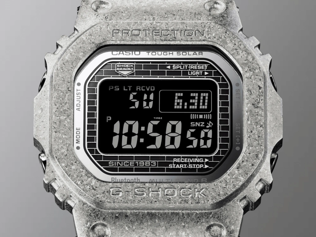 卡西欧,G-SHOCK 49.30x43.20毫米,49.30x43.20毫米,不锈钢,黑色,石英,倒计时,计时,万年历,月历,矿物水晶,方形,GMW,GMW-B5000PS-1