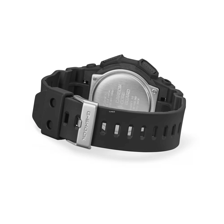 卡西欧,G-SHOCK 51.90毫米,51.90毫米,生物基,碳纤维,合成树脂,黑色,石英,倒计时,计时,月历,星期历,矿物水晶,圆形,GA010,GA010-1A