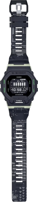 卡西欧,G-SHOCK 48.40x45.90毫米,48.40x45.90毫米,合成树脂,黑色,石英,倒计时,计时,月历,星期历,矿物水晶,方形,GBD200LM,GBD200LM-1