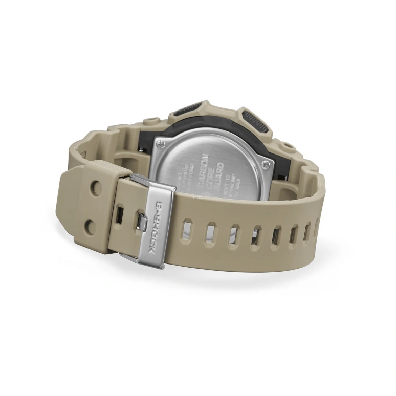 卡西欧,G-SHOCK 51.90毫米,51.90毫米,生物基,碳纤维,合成树脂,黑色,石英,倒计时,计时,月历,星期历,矿物水晶,圆形,GA010,GA010-5A