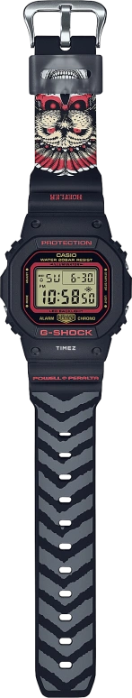 卡西欧,G-SHOCK 48.90x42.80毫米,48.90x42.80毫米,合成树脂,黑色,黄色,红色,石英,倒计时,计时,月历,星期历,矿物水晶,方形,DW5600KH,DW5600KH-1
