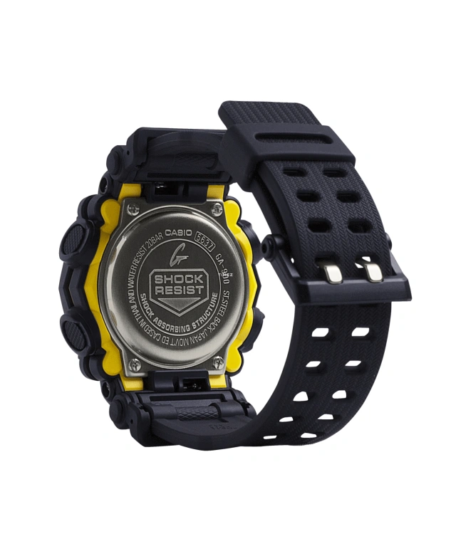 卡西欧,G-SHOCK 52.80x49.50毫米,52.80x49.50毫米,合成树脂,黑色,石英,倒计时,计时,月历,星期历,矿物水晶,圆形,GA900,GA900-1A
